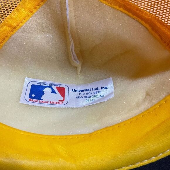 VTG 80s Pittsburgh pirates 🏴‍☠️ SnapBack hat - Picture 8 of 8